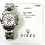 Rolex Cosmograph Daytona 116520 White Dial Aug 2006
