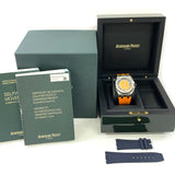 Audemars Piguet Royal Oak 15710ST.OO.A070CA.01 Orange Dial Sep 2017