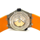 Audemars Piguet Royal Oak 15710ST.OO.A070CA.01 Orange Dial Sep 2017