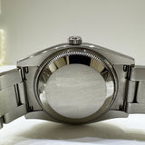 Rolex Datejust 34mm 114200 Blue Dial Nov 2011 - View 8