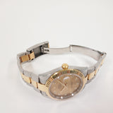 Rolex Datejust 41mm Steel and Yellow Gold 126333G Champagne Diamond Dial Dec 2021 - View 7