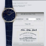 A. Lange & Sohne Lange 1 205.086 Blue Dial Jul 2023 - View 2