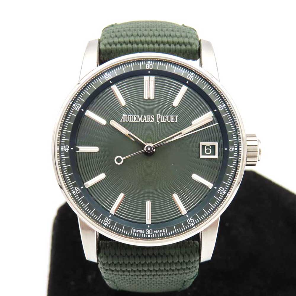 Audemars Piguet Royal Oak 15210ST.OO.A056KB.01 Green Dial May 2023