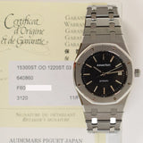 Audemars Piguet Royal Oak 15300ST.OO.1220ST.03 Black Dial Aug 2006