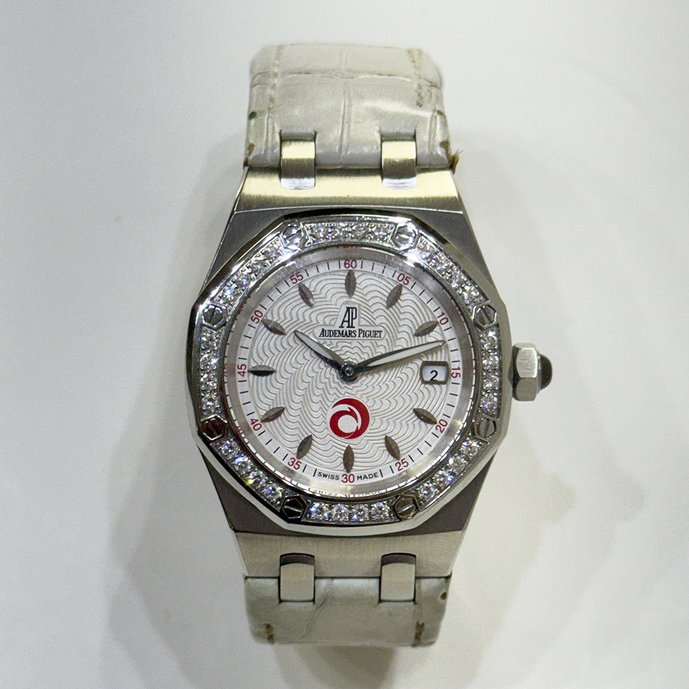AUDEMARS PIGUET ガラスプレート Audemars Piguet Royal Oak 33mm Steel 67611ST.ZZ.D012CR.01 White