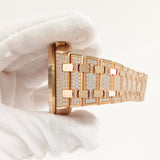 Audemars Piguet Royal Oak Chronograph 26242OR.ZZ.1322OR.02 Pave Diamond Dial Oct 2025