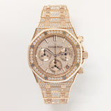 Audemars Piguet Royal Oak Chronograph 26242OR.ZZ.1322OR.02 Pave Diamond Dial Oct 2025