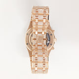 Audemars Piguet Royal Oak Chronograph 26242OR.ZZ.1322OR.02 Pave Diamond Dial Oct 2025