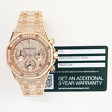 Audemars Piguet Royal Oak Chronograph 26242OR.ZZ.1322OR.02 Pave Diamond Dial Oct 2025