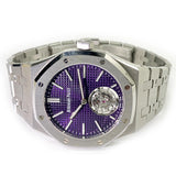 Audemars Piguet Royal Oak Flying Tourbillon Automatic Extra-Thin 26660ST.OO.1356ST.01 Purple Dial