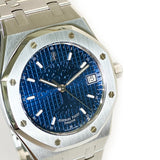 Audemars Piguet Royal Oak Foundation "Time for the Trees" 15100ST.OO.0789ST.01 Blue Dial Jul 2016