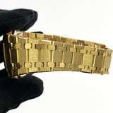 Audemars Piguet Royal Oak Jumbo Extra-Thin 15202BA.OO.1240BA.01 Blue Dial Oct 2018