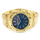 Audemars Piguet Royal Oak Jumbo Extra-Thin 15202BA.OO.1240BA.01 Blue Dial Oct 2018