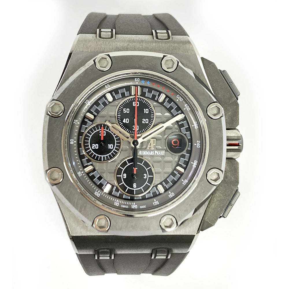 人気ランキング Schumacher Michael Offshore Oak Royal Piguet Audemars 26568IM.OO.A004CA.01 2013 Apr Dial Grey  その他