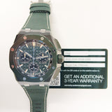 Audemars Piguet Royal Oak Offshore Selfwinding Chronograph 26420CE.OO.A063VE.01 Green Dial OCt 2025