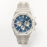 Audemars Piguet Royal Oak Selfwinding Chronograph 26331BC.GG.1224BC.02 Blue Dial Jun 2019
