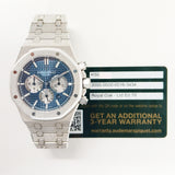 Audemars Piguet Royal Oak Selfwinding Chronograph 26331BC.GG.1224BC.02 Blue Dial Jun 2019