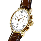 Blancpain Villeret Flyback Chronograph Pulsometer 6680F-3631-55B White Dial