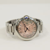 Cartier Ballon Bleu 36mm W6920100 Pink Roman Dial Jan 2020 - View 3