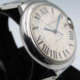 Cartier Ballon Bleu 42mm W69012Z4 Silver Roman Dial May 2010 - View 5