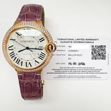Cartier Ballon Bleu WJBB0031 Silver Roman Dial Jul 2024