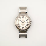 Cartier Ballon Bleu de Cartier WSBB0016 Silver Roman Dial