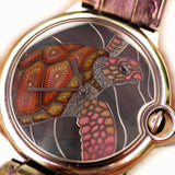 Cartier Ballon Bleu de Cartier XL “Sea Turtle” HPI00330 Enamel Dial Jun 2011