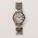 Cartier Roadster W6701005 Silver Roman Dial May 2012 - View 1