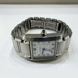 Cartier Roadster WE110006 Silver Diamond Dial Jul 2014 - View 1