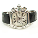 Cartier Roadster XL W62019X6 White Roman Dial Dec 2004