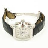 Cartier Roadster XL W62019X6 White Roman Dial Dec 2004