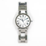 Cartier Ronde Solo 36mm WSRN0012 Silver Roman Dial Sep 2019