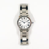 Cartier Ronde Solo Small W6701004 Silver Roman Dial Oct 2012
