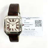 Cartier Santos-Dumont WGSA0082 White Roman Dial Jun 2024
