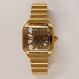 Cartier Santos-Dumont WHSA0042 Skeleton Dial Aug 2025 - View 1