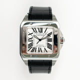 Cartier Santos 100 Large W20073X8 White Roman Oct 2006