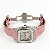 Cartier Santos 100 W20106X8 Silver Roman Dial Jun 2014