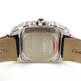 Cartier Santos 100 W20106X8 Silver Roman Dial Jun 2014