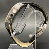 Cartier Santos 100 W20107X7 White Roman Dial Aug 2013