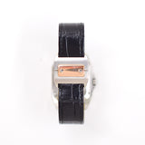 Cartier Santos 100 W20107X7 White Roman Dial Aug 2013