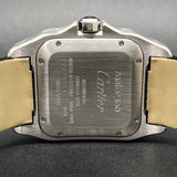 Cartier Santos 100 W20107X7 White Roman Dial Aug 2013