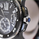 Cartier Santos de Cartier Large WSCA0006 Black Roman Dial Feb 2021 - View 4