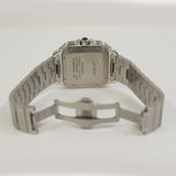 Cartier Santos de Cartier Large WSSA0030 Blue Roman Dial May 2022 - View 4