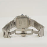 Cartier Santos de Cartier Large WSSA0030 Blue Roman Dial May 2022 - View 7
