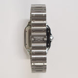 Cartier Santos de Cartier Large WSSA0030 Blue Roman Dial May 2022 - View 8
