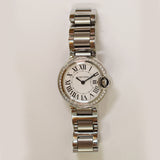 Cartier Santos de Cartier W4BB0015 Silver Roman Dial Dec 2017 - View 1