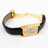 Cartier Tank Basculante WA202251 White Roman Dial