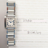 Cartier Tank Française W51008Q3 Ivory Roman Dial Aug 2024