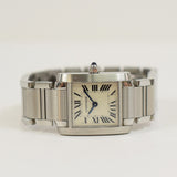 Cartier Tank Francaise W51008Q3 Silver Roman Dial Sep 2019 - View 3