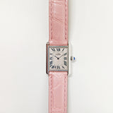 Cartier Tank Must W1016130 Pink Roman Dial Feb 2001